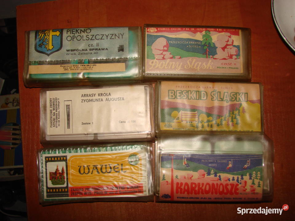 Karkonosze Wawel itp przeźrocza PRL