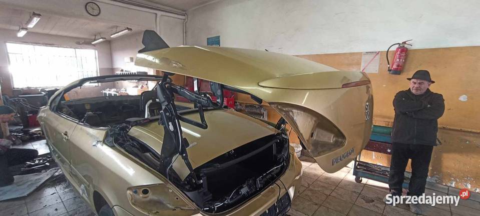 Peugeot 307 CC Cabrio kabriolet dach kompletny Niedomice