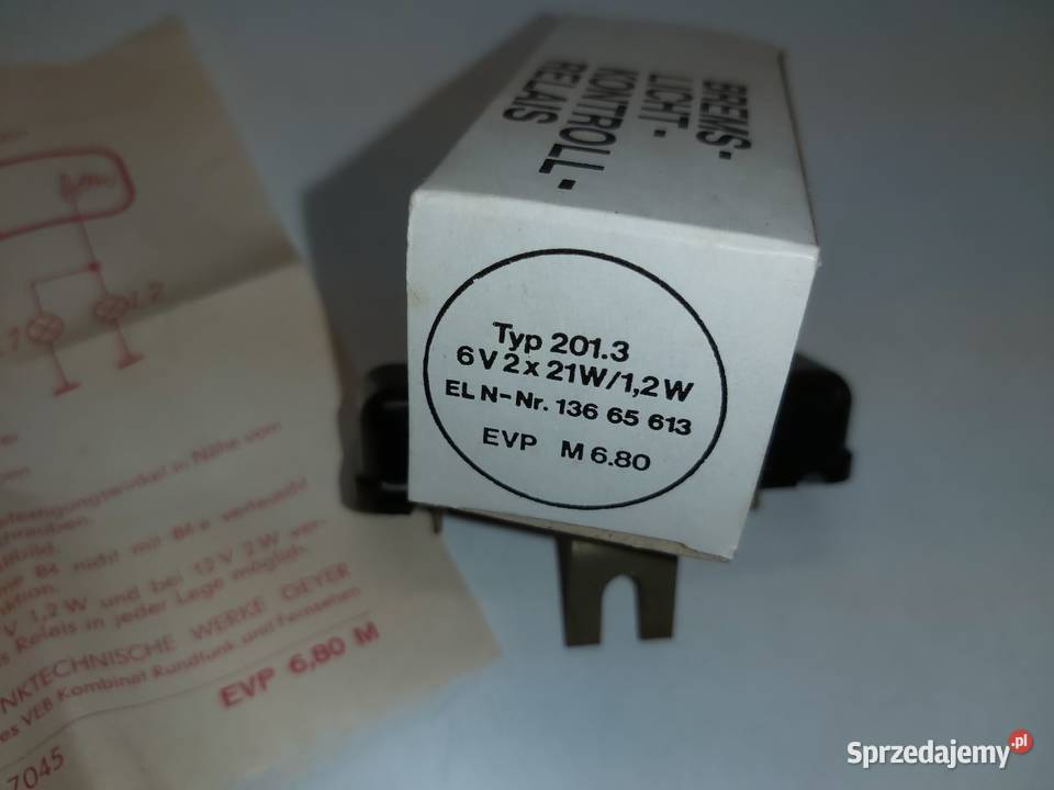 Trabant 601 Nowy przekaźnik moduł sterujący Piaseczno