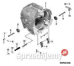 John Deere 6200 RE152013 Obudowa Power Quad Jastrzębniki