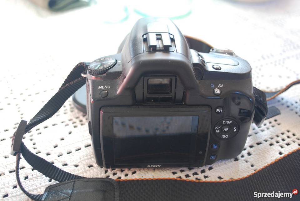 Lustrzanka Sony Alfa 390 stan idealny Aparaty podkarpackie Ustrzyki Dolne