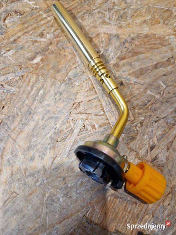 Palnik Gazowy Na Gaz Kartusz Mosiężny Regulowany Dom i Ogród Głogowa