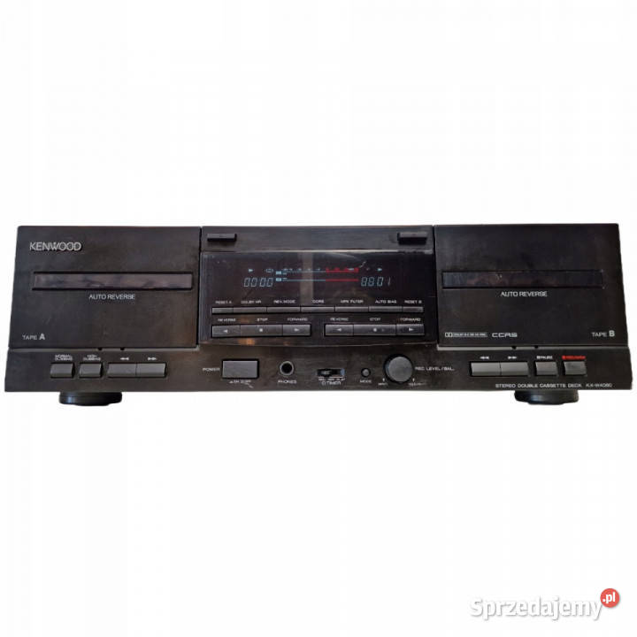 Kenwood magnetofon dwukasetowy KX W 4080 KXW4080 wielkopolskie Międzychód