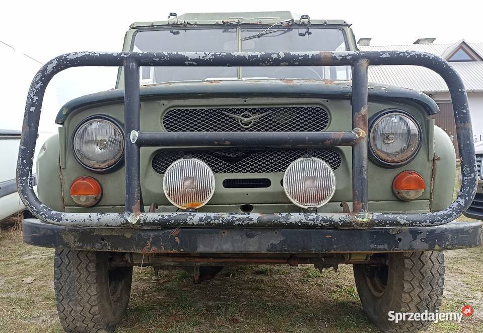 UAZ 469 benzyna Oryginał Kompletny całość części Sieniawa