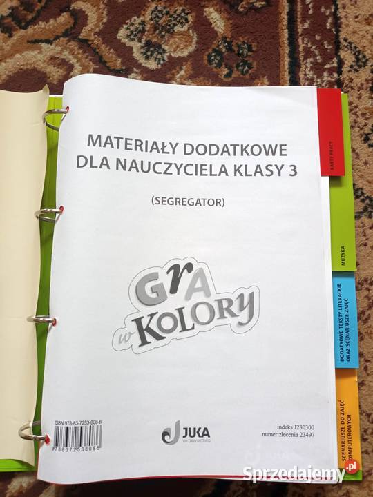 Gra w kolory materiały nauczyciela klasa 3 Mac podkarpackie