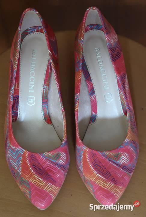 Skórzane damskie buty szpilki firmy BALDACCINI 24cm Siedlce sprzedam