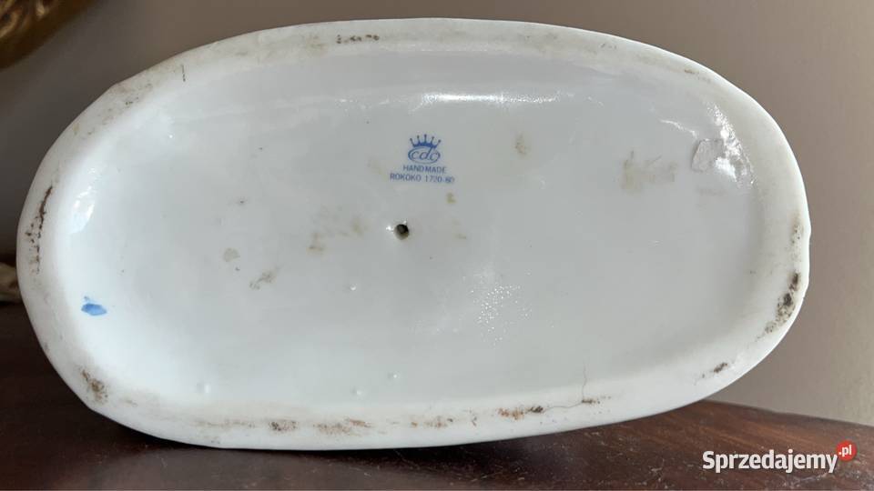 Figurka porcelanowa Pary Dworskiej z owieczką Gdańsk sprzedam