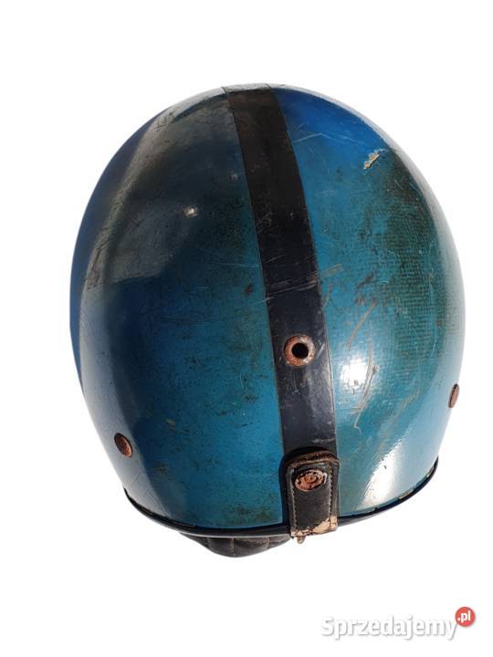 Stary kask orzeszek motocyklowy unikat Pozostałe Cieszyn