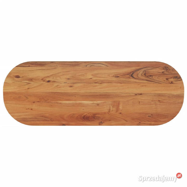 Blat do stołu 110x40x25 owalny lite drewno Warszawa