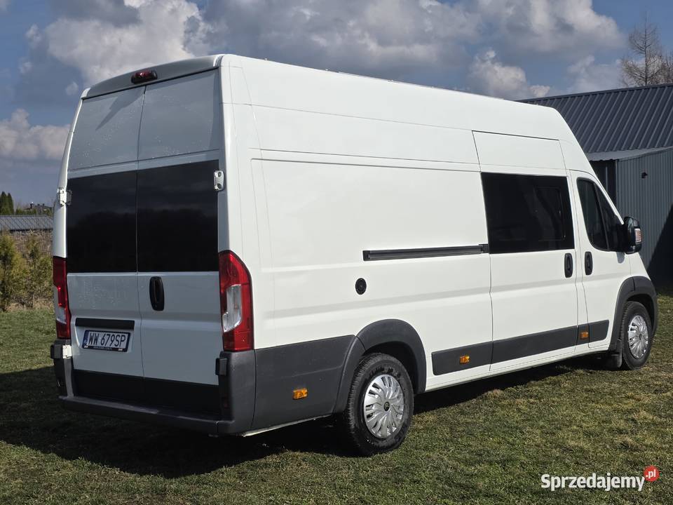 Kamper campervan jumper nowa zabudowa Faktura