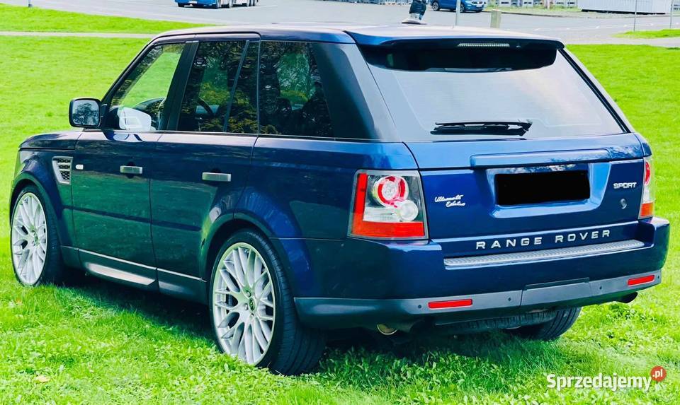 Range Rover Sport 36 V8 TDV8 4x4 Bali Blue x 272KM Jedwabne