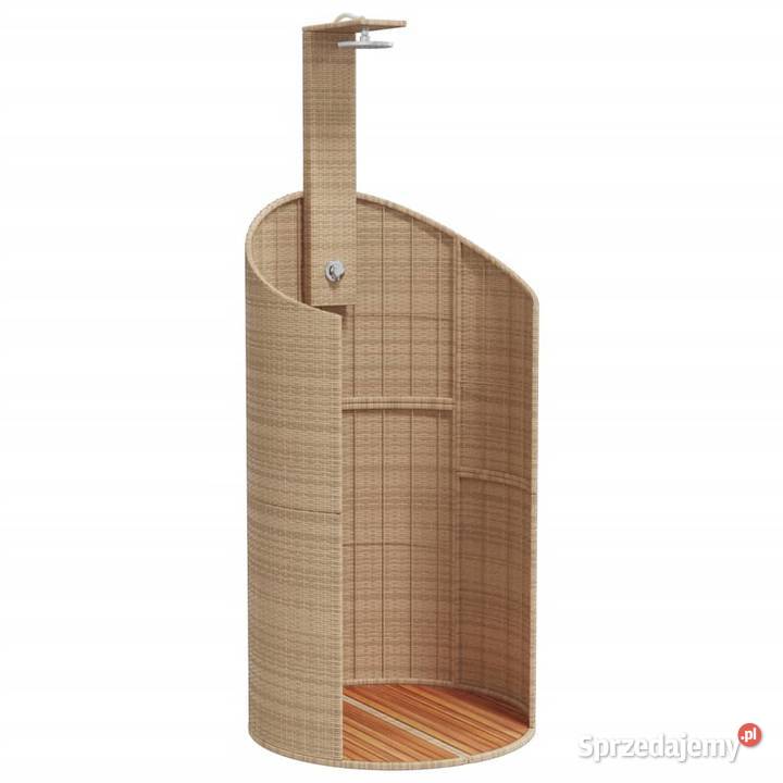 vidaXL Prysznic ogrodowy beż 100x100x2415 Warszawa sprzedam