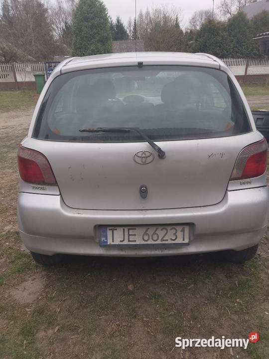 Auto używane Toyota Yaris rocznik 2002 Yaris Grązów