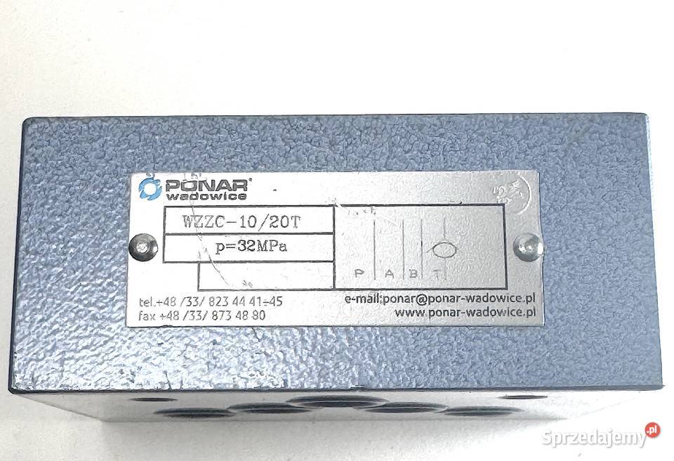 hydrauliczna płyta przyłączeniowa Ponar Wadowice Warszawa