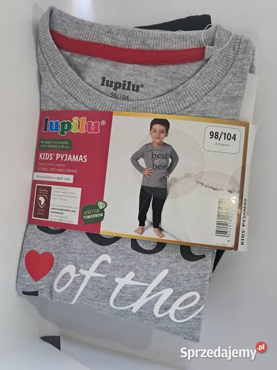 Długa piżama dziecięca rozmiar 98104 uniseks Warszawa