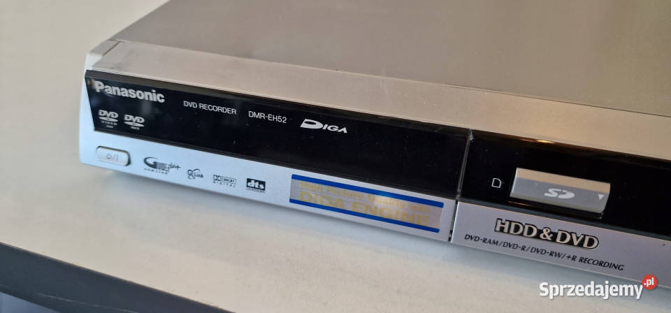Panasonic DVD recorder nagrywarka DRM HS2 DVD i Blu-ray Międzychód