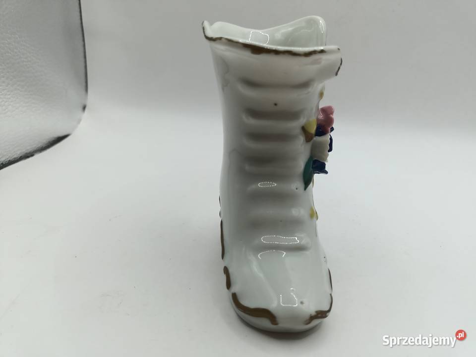 But trzewik mini nakładane kwiatki porcelana lubelskie Zamość sprzedam