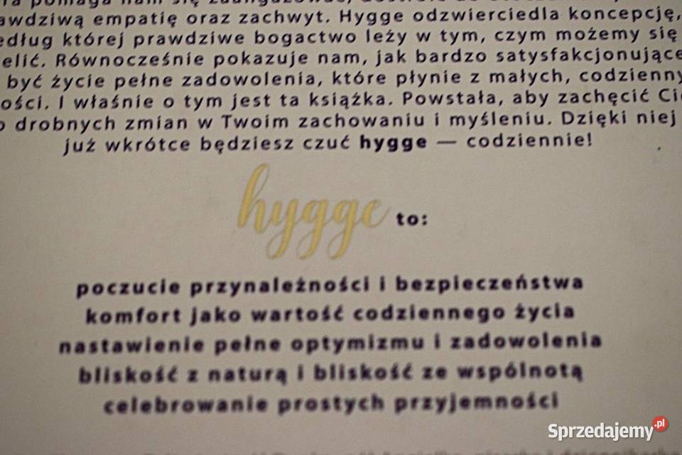 Księga hygge zwolnić kochać i żyć szczęśliwie Chełmno