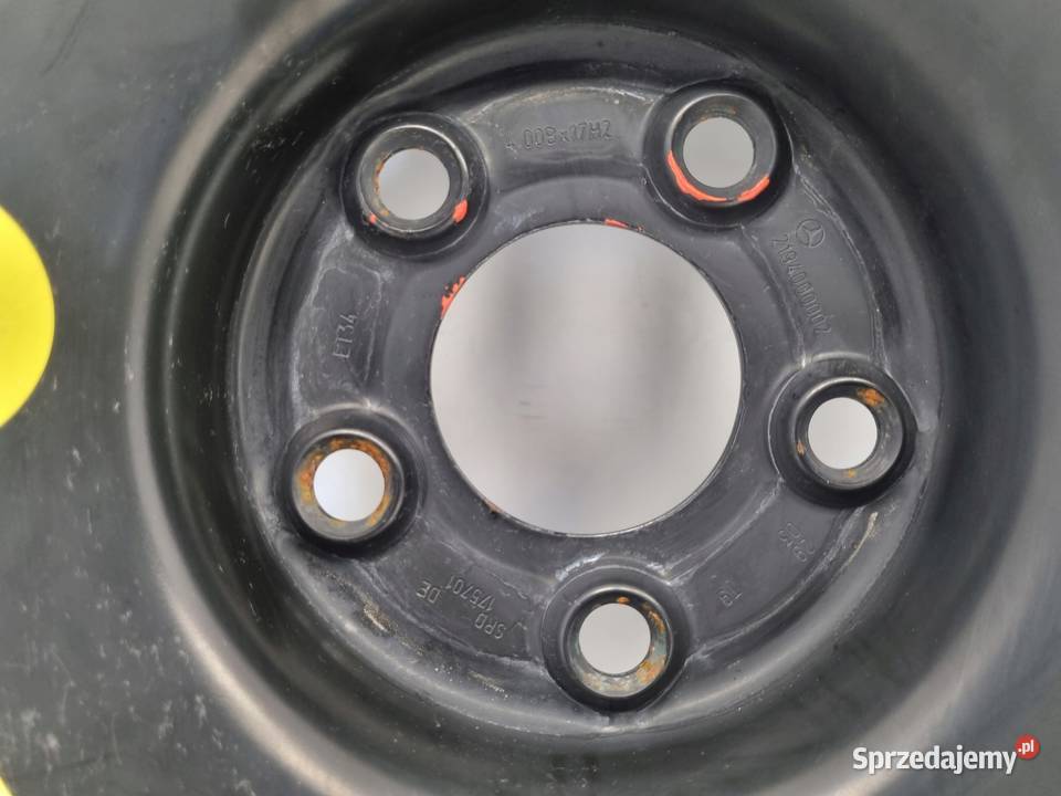 KOŁO DOJAZDOWE Mercedes W211 C219 15570 R17 Chełm
