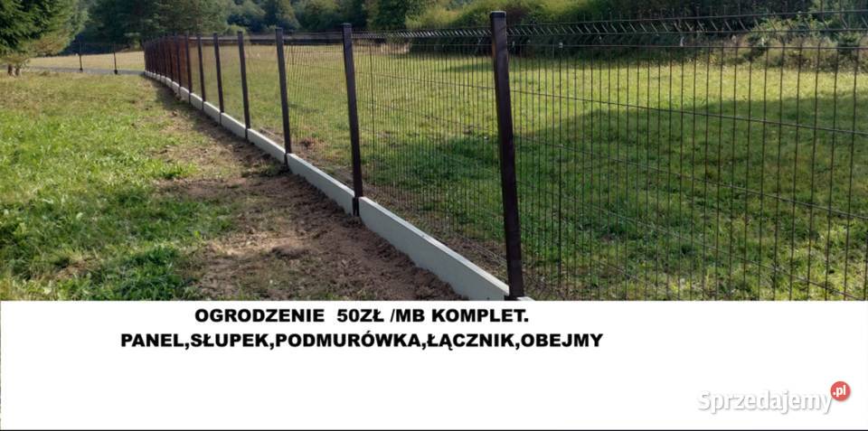 Kompletne ogrodzenie systemowe Ogrodzenia i bramy Gorlice