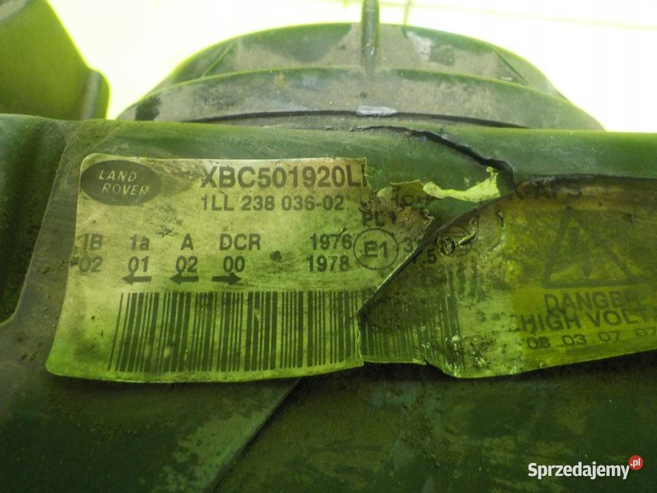 RANGE ROVER L322 IV LIFT 07r 5D lampa prawa mazowieckie