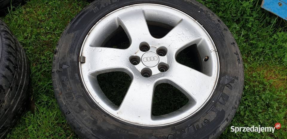 Alufelgi 16 5x100 Audi A3 8L ET42 8L0 601 025 K aluminiowe Grybów