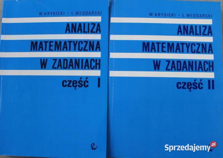 Analiza matematyczna w zadaniach 2 tomy technika, nauki techniczne Bytoń