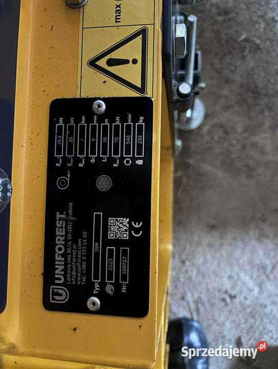 wyciągarka Uniforest 35M Paszyn