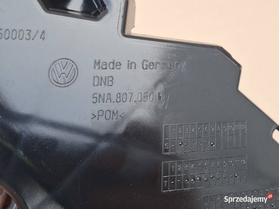 VW TIGUAN II 5NA ŚLIZG ZDERZAKA PRAWY PRZÓD NOWY Bieleń sprzedam