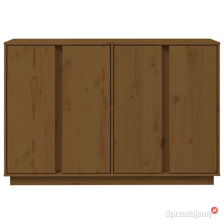 Szafka miodowy brąz 120x35x80 lite drewno Warszawa