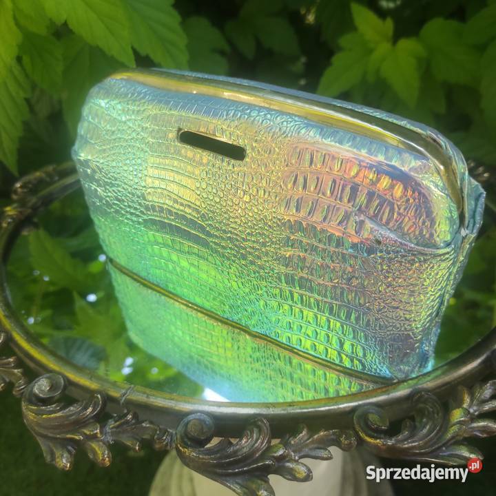 Elegancka skarbonkaceramikaEko skóra HOLOGRAM Pabianice sprzedam