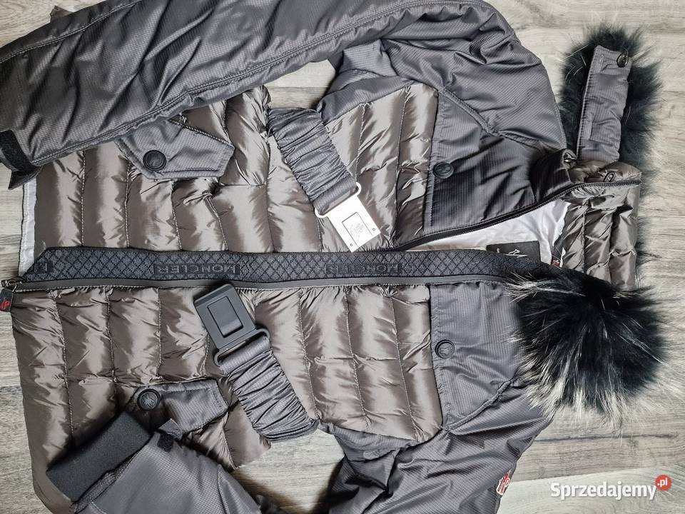 Kurtka Moncler Taliowa Xs S Szara śląskie Żywiec