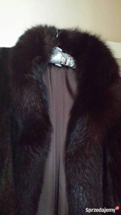SuperOkazjaPiekny Dlugi Plaszcz Futro Z Norek kujawsko-pomorskie Kruszwica