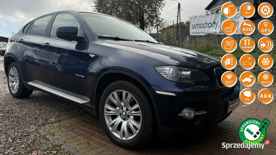 BMW X6 30i xdrive full wersja fullSerwis centralny zamek Gdańsk