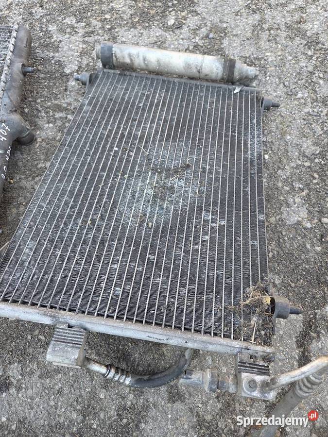 Chłodnica wody i klimatyzacji Peugeot 407 mazowieckie Łagów