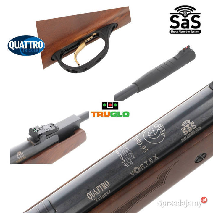 Wiatrówka Hatsan 95 Vortex 55 mm Sporty strzeleckie i myślistwo Warszawa