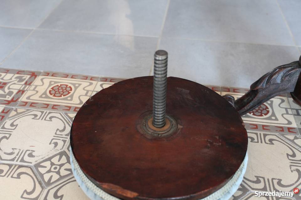 Taboret do fortepianu pianina Antyk 0289 Nieżywięć