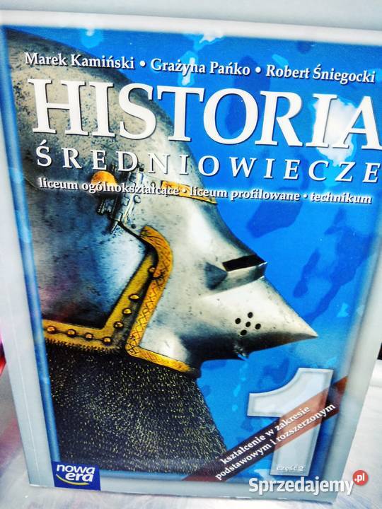 Historia średniowiecza nowej ery antykwariat sprzedam