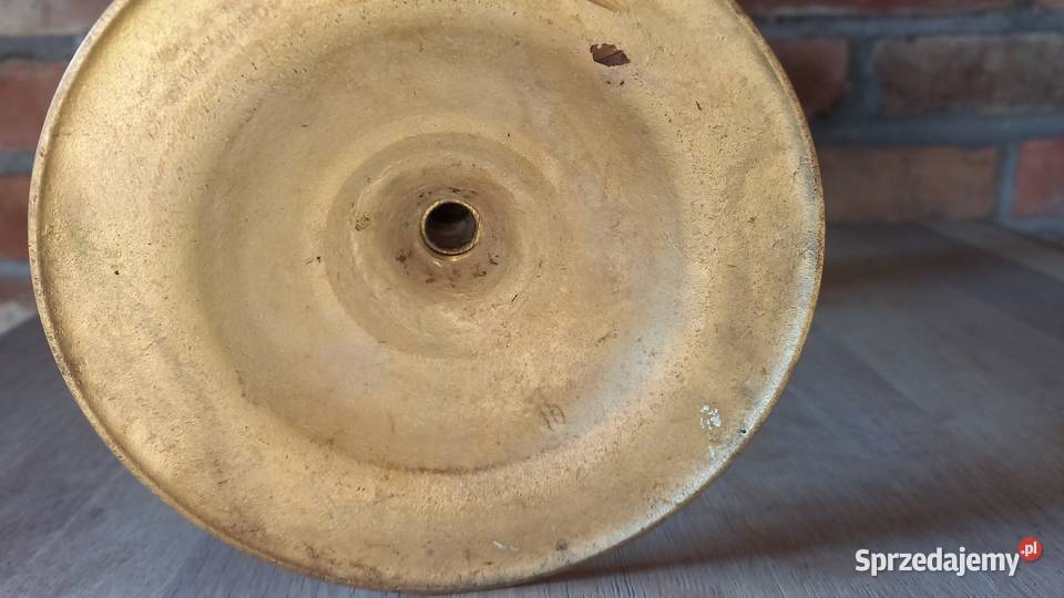 Świecznik mosiężny pięcioramienny Kandelabr 40 Gawroniec