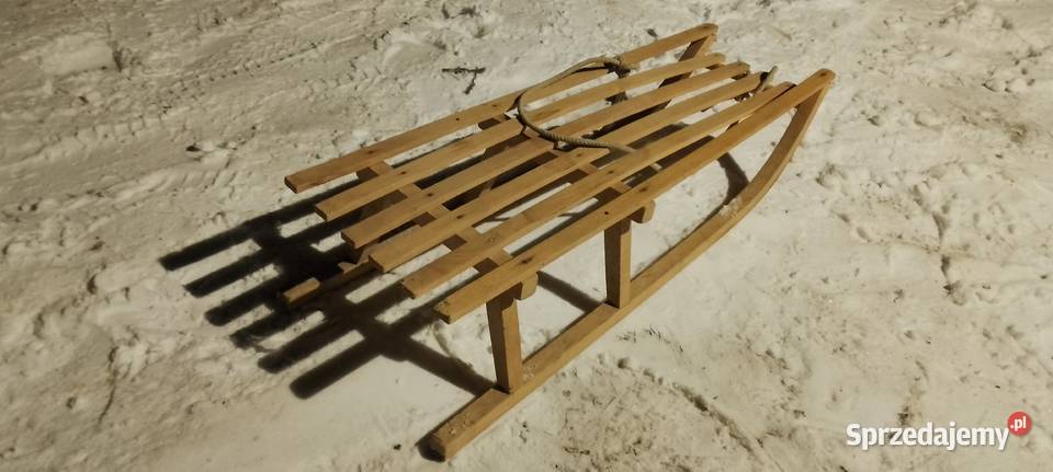 Sanki metalowe i drewniane Augustów