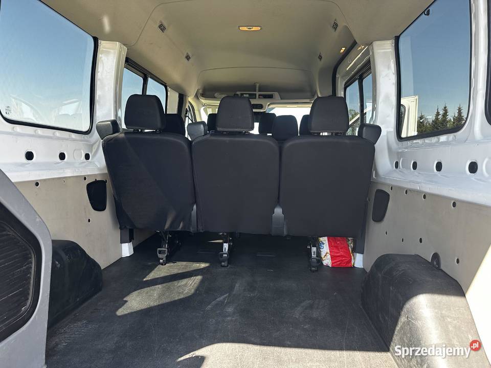 Ford Transit 9os składane siedzenia Salon Polska diesel