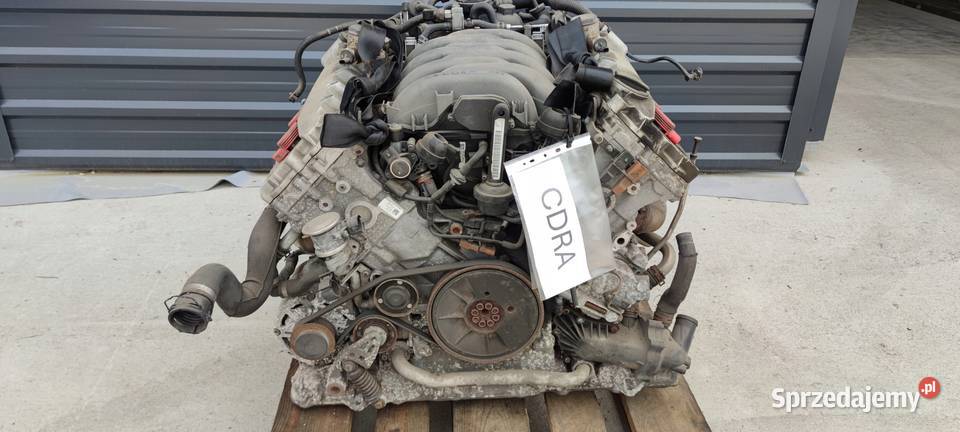 SILNIK KOMPLETNY AUDI A8 D4 42 FSI CDRA KOMPLET osobowe Przystajń
