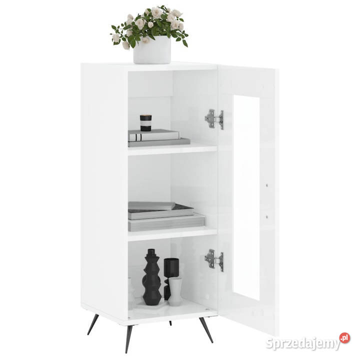 Szafka biała połysk 345x34x90 materiał mazowieckie Warszawa