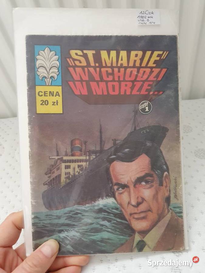 Kapitan Żbik St Marie wychodzi w morze Smutny Gdynia