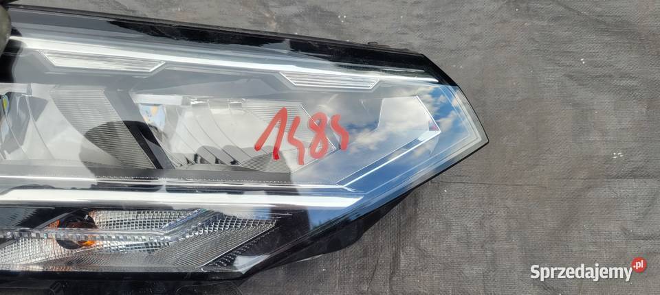 VW PASSAT B8 LIFT FULL LED REFLEKTOR LAMPA PRAWA śląskie Ruda Śląska
