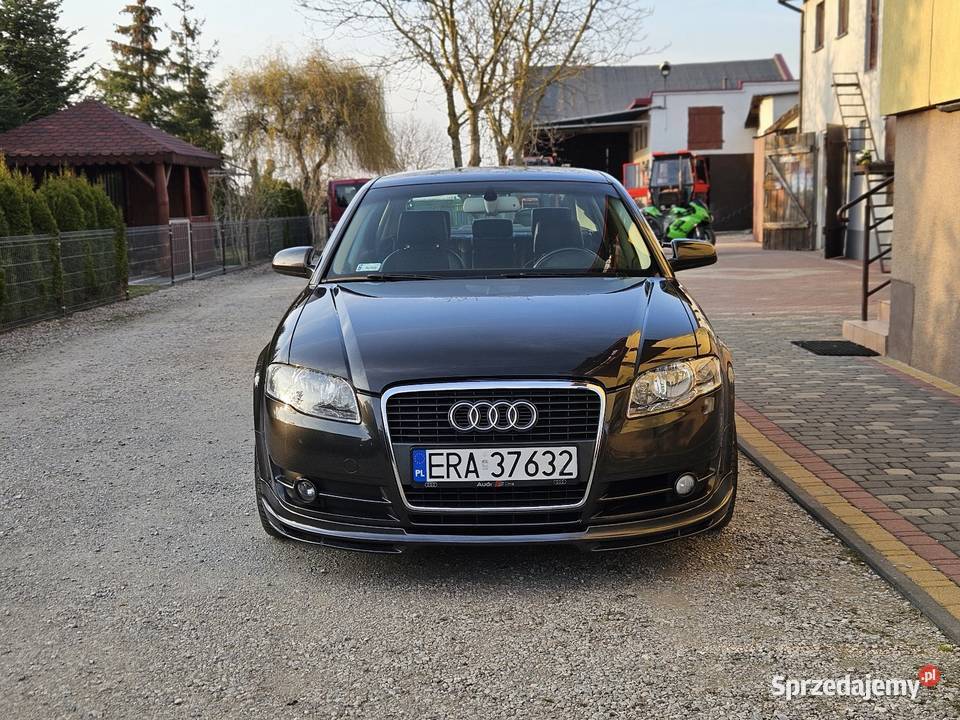 Audi a4 b7 nie b8 bogata wersja niski przebieg 186000km łódzkie Łęczyca