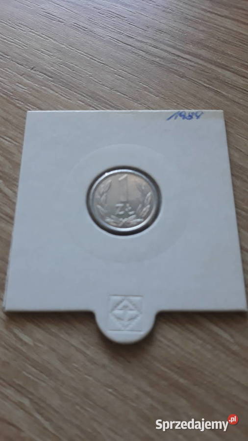 1 złoty 1989 r i 1990 rmennicze wielkopolskie Konin