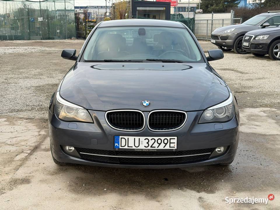 Bmw E60 20 Diesel 2009 Automat Raty Lift Navi 177KM Wrocław