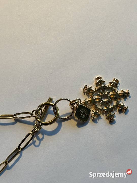 Naszyjnik z charms Chanel pozłacane Bydgoszcz