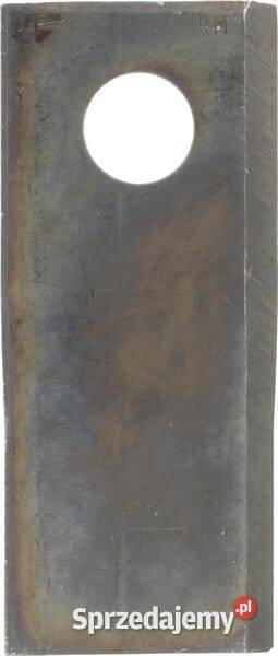 Nożyk kosiarki rotacyjnej lewy 114x48x4 mm otwór Kamionna